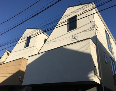 等々力分譲新築工事2棟現場